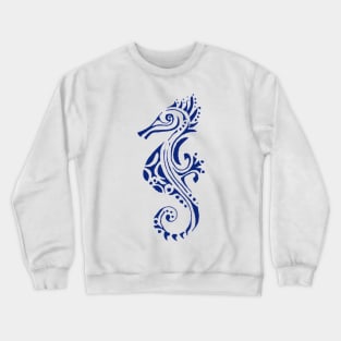 Marine seahorse tattoo Crewneck Sweatshirt